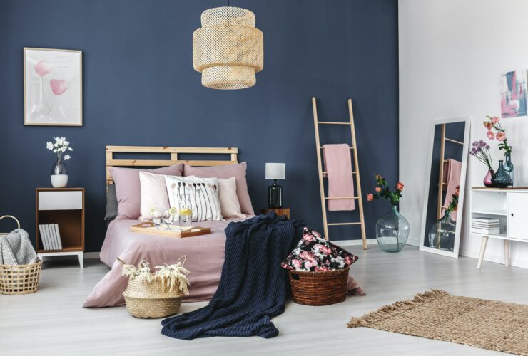 Rug on the floor