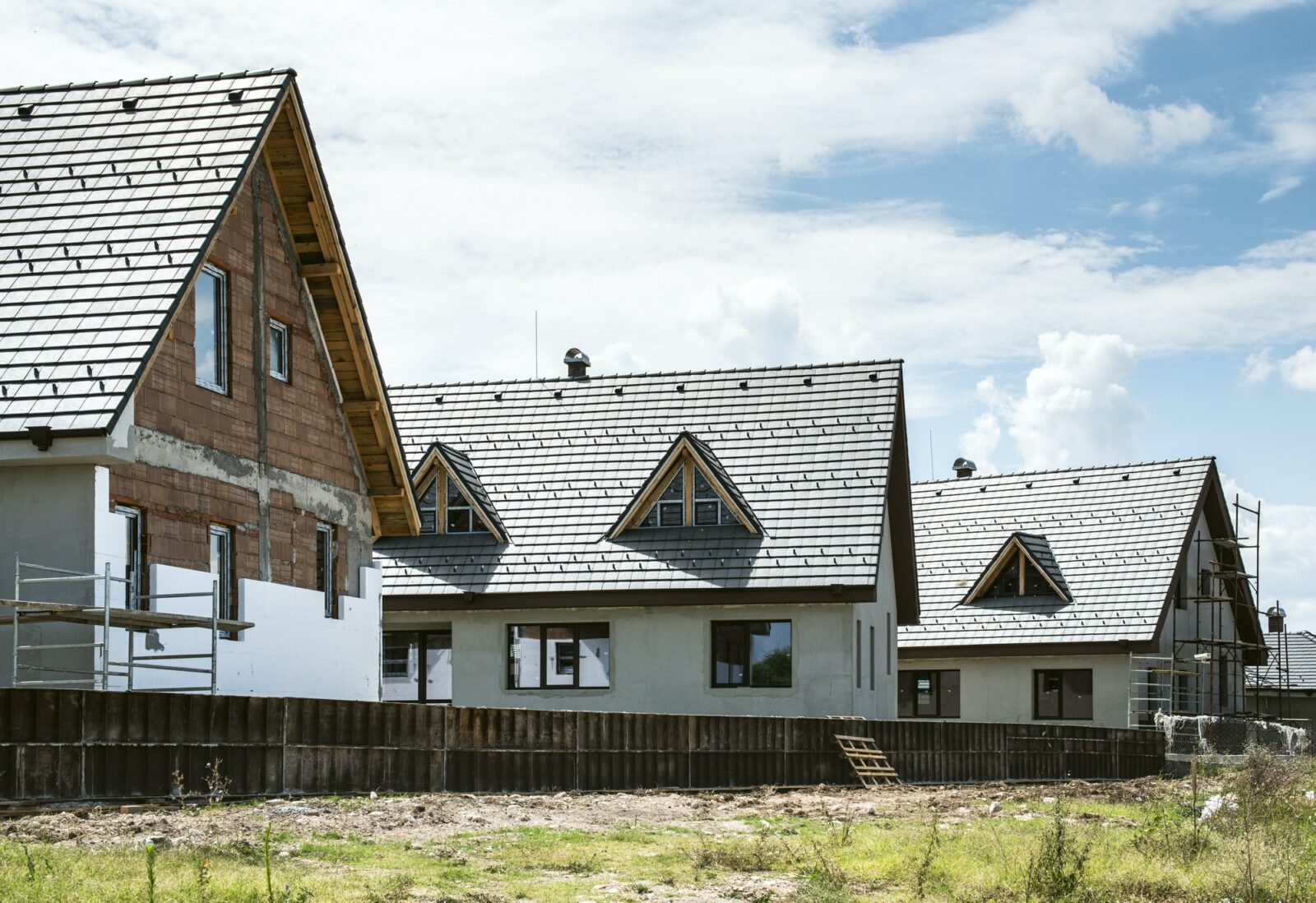Small new build house