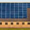Solar panels on a roof
