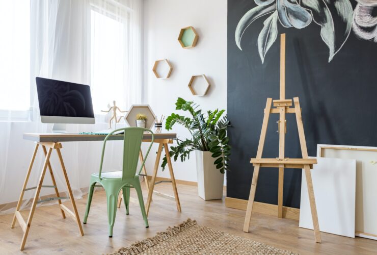 Bright work space
