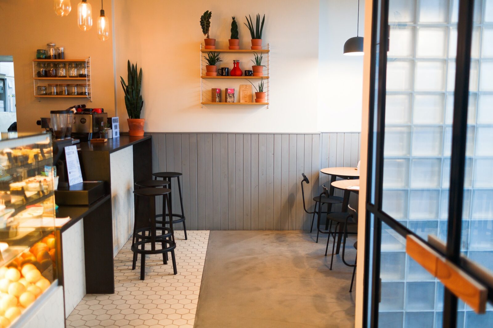 Cafe interior