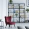 Library living room interior