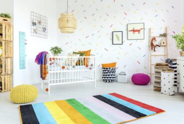 Modern baby room