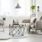 Modern living room with ficus