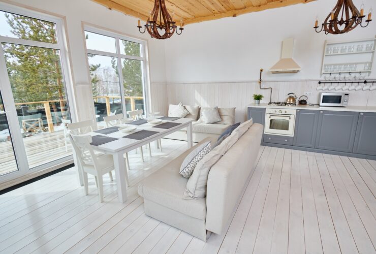 Scandinavian Open Kitchen Interior
