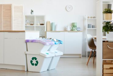 Trash bins for the house