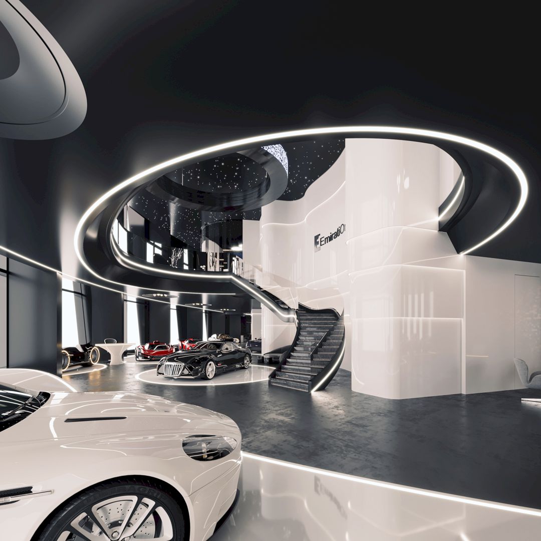Emirati One Luxury Car Showroom By Marwan Mrad 5