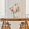 Dining room with wooden furniture