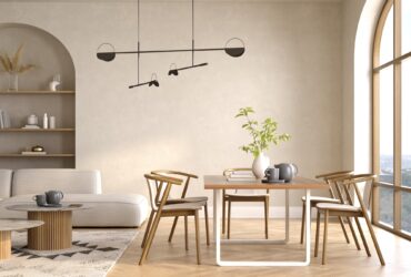 Interior of modern living room
