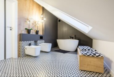 Modern bathroom interior