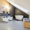 Modern bathroom interior