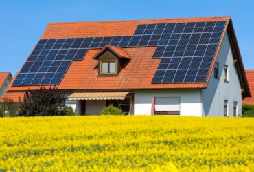 Modern House with Photovoltaic System