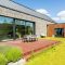 Modern house with stone elevation