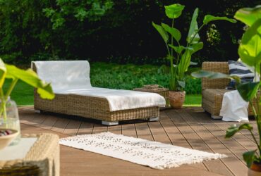 Rest space in the garden