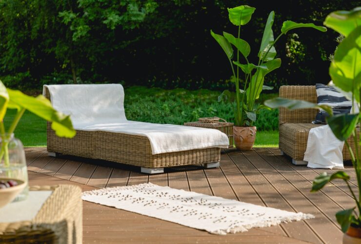 Rest space in the garden