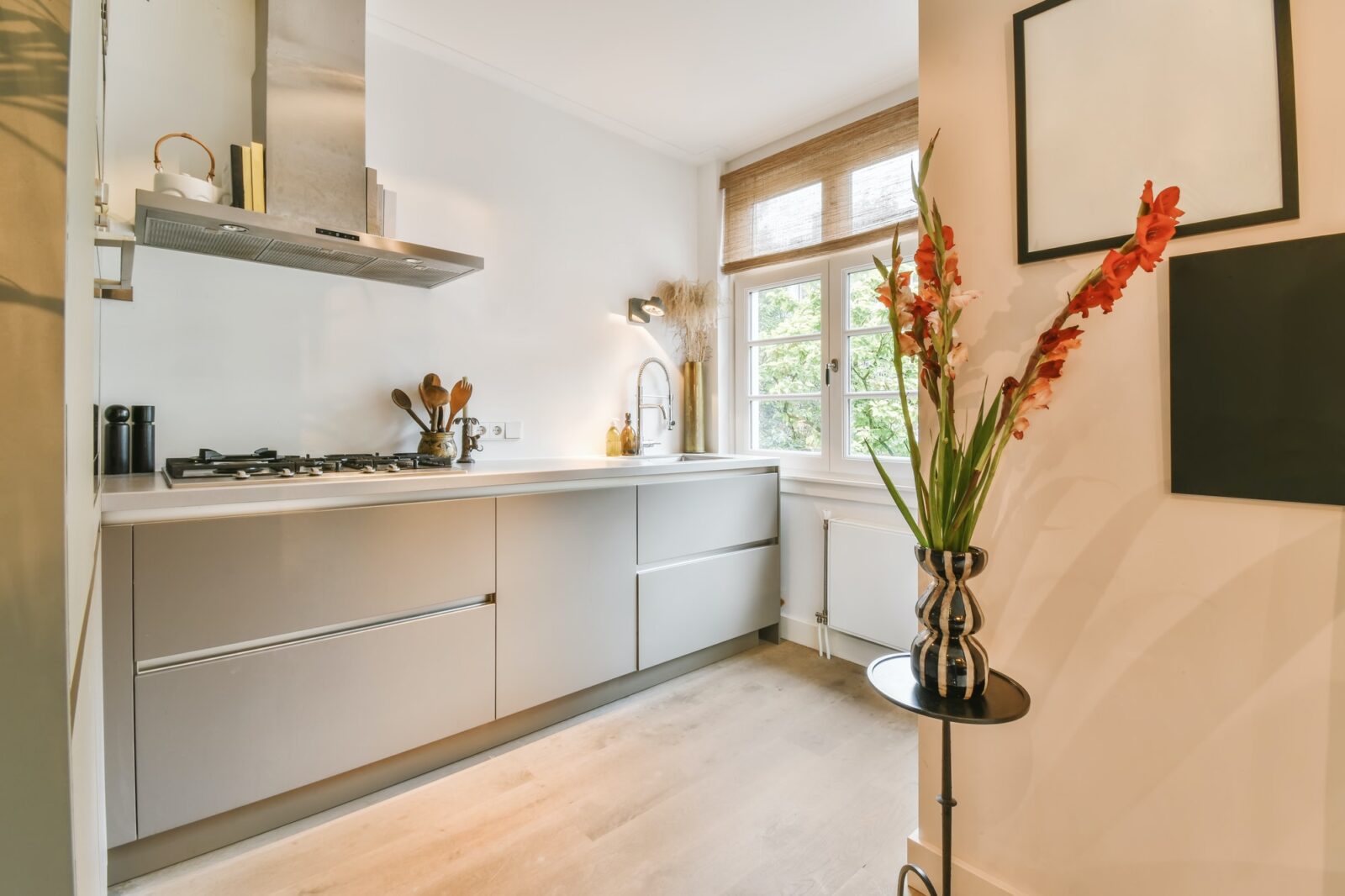 Small kitchen area