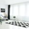 White spacious boy's bedroom