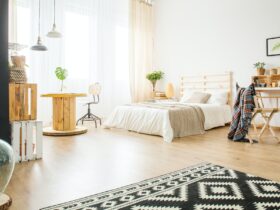 Spacious studio apartment