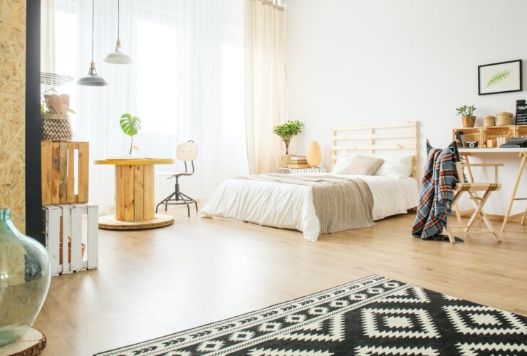 Spacious studio apartment