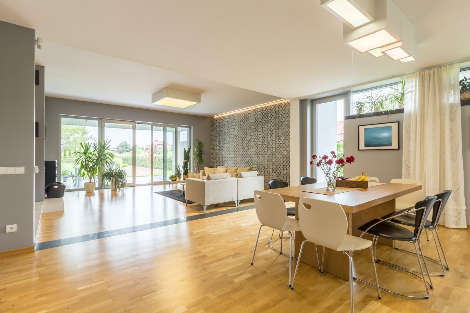 Big windows house