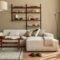 Modern interior of living room