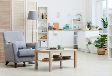 Modern living room at house