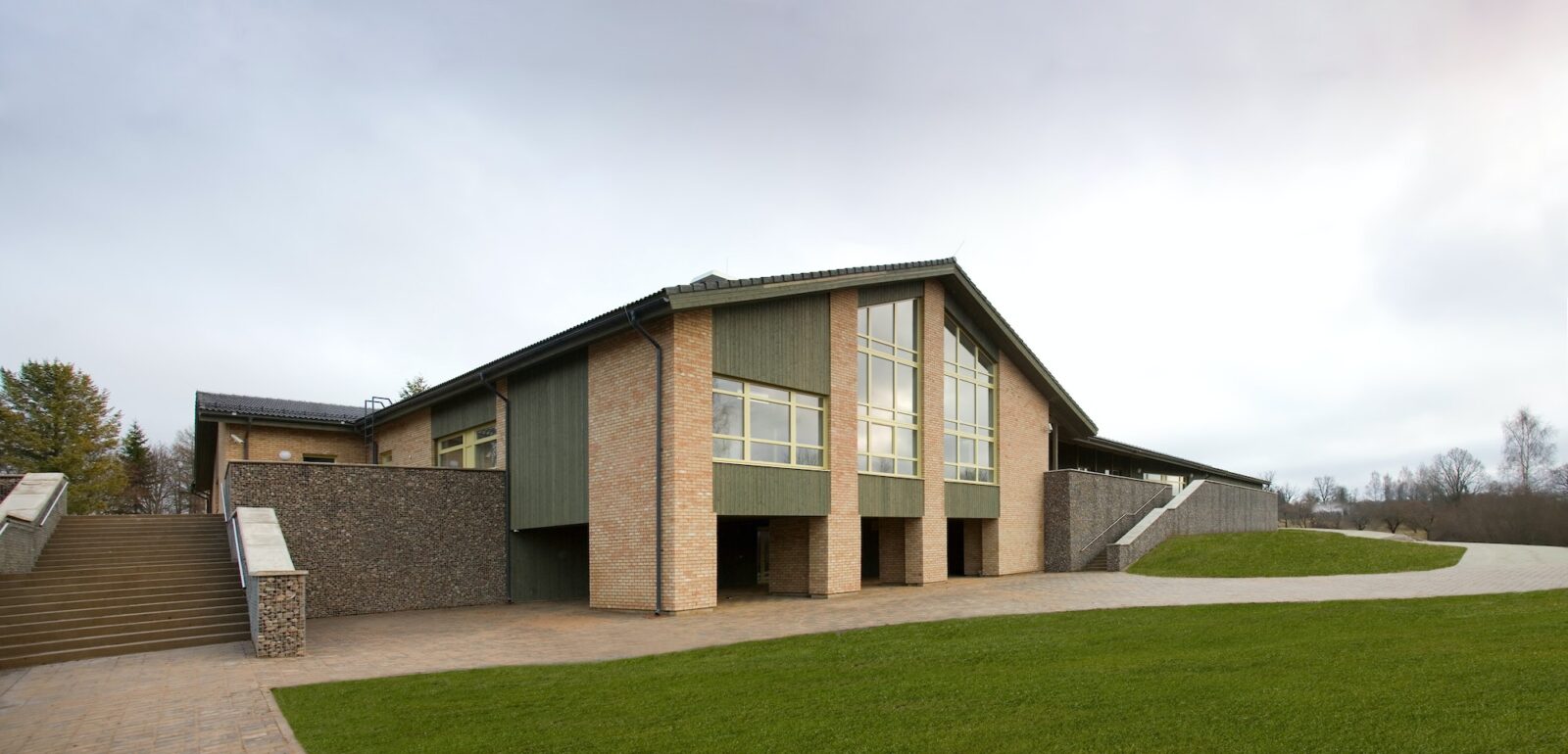 Modern Nursing Home Exterior