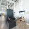 Modern open space office interior
