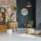Room with stylish furniture