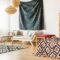 Studio apartment with oriental patterns