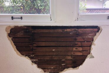 Damage to house