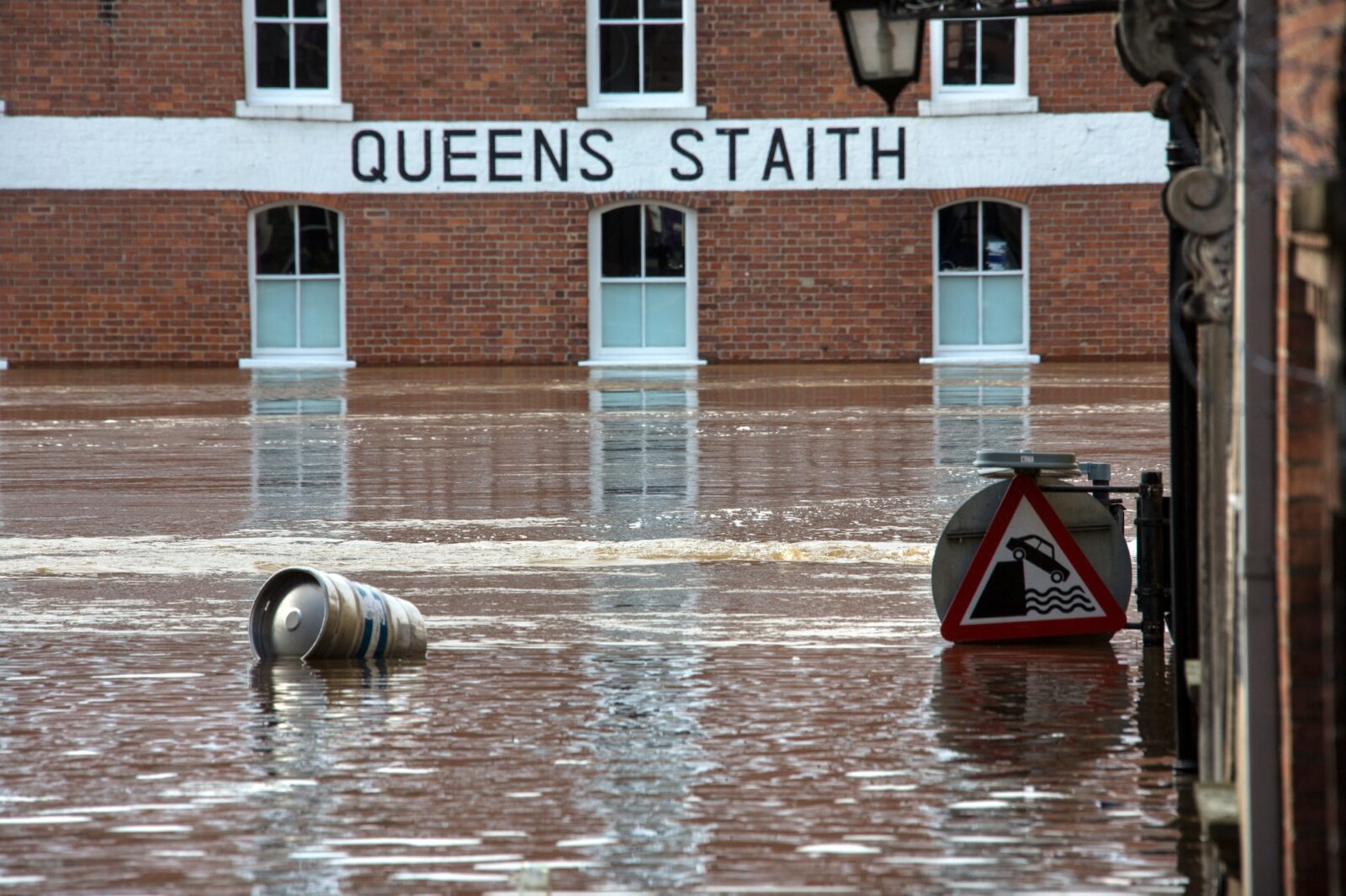 Floodwater - York - England