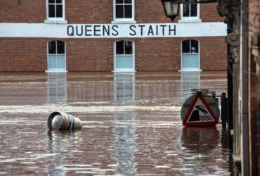 Floodwater - York - England