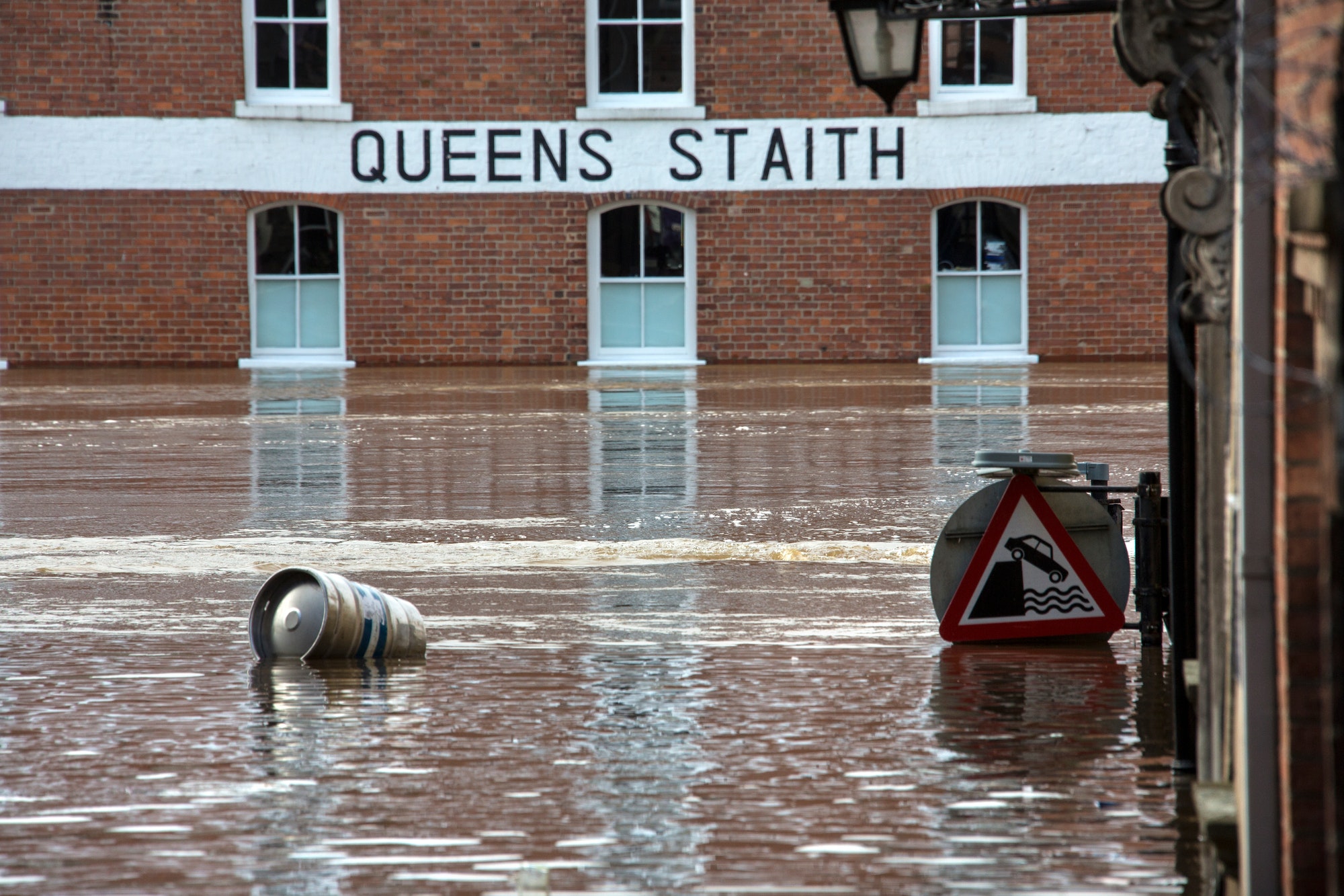 Floodwater - York - England