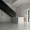 Interior empty barn house 3D rendering