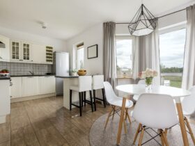 Kitchen in a modern house