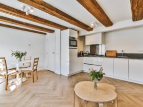 Modern kitchen interior