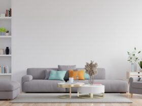 Modern living room interior.