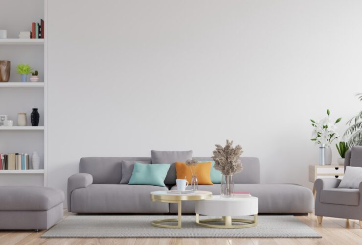 Modern living room interior.