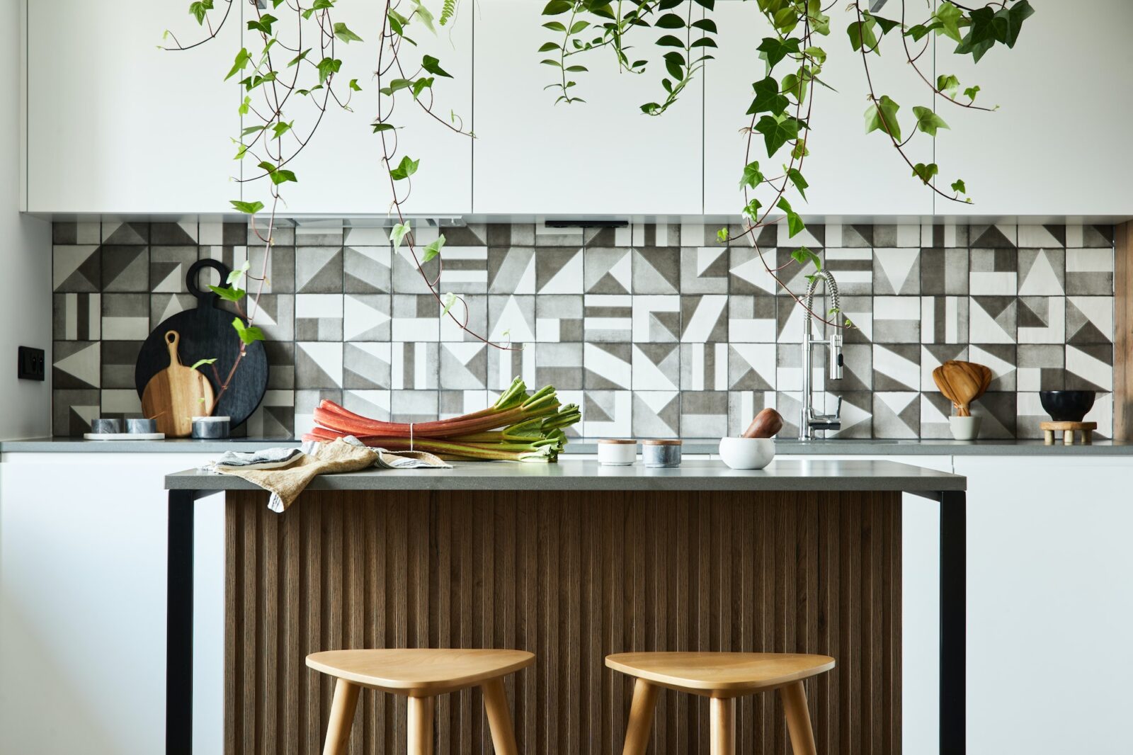 Stylish kitchen interior design