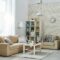 Comfortable living room with old-fashioned furniture