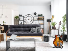 Living room for musician