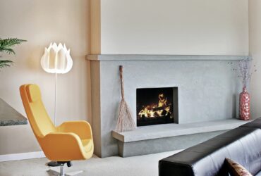 Living room in a modern house