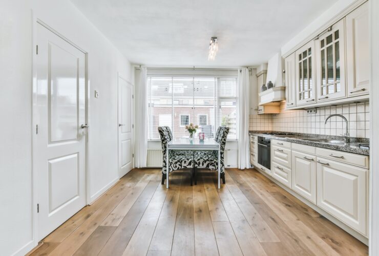 Lovely large kitchen with a large window