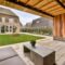 Neat patio with sitting area