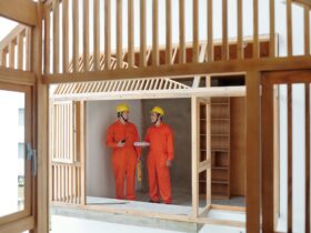 Positive Contractors Looking at Each Other