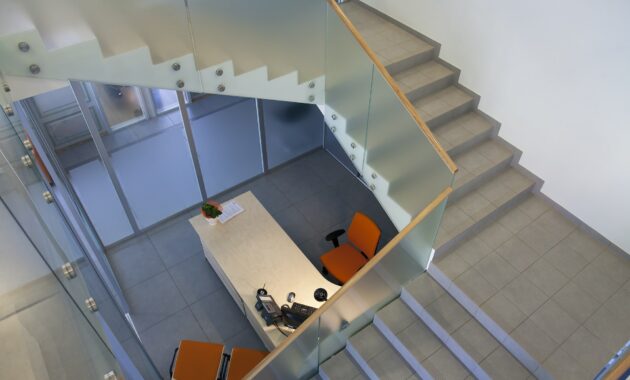 Stairwell in and Office