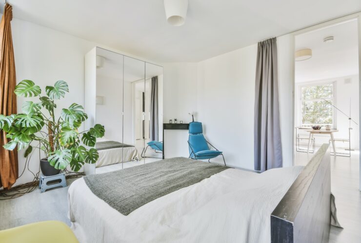 Stylish modern bedroom design