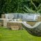 Modern designed garden