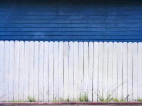 Wooden Fence Abstract Background